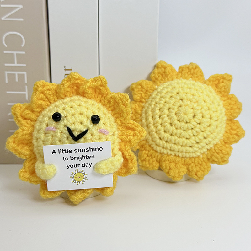 Funny Positive Crochet Sunshin - Home And Textiles Today บทวิจารณ์และราคา