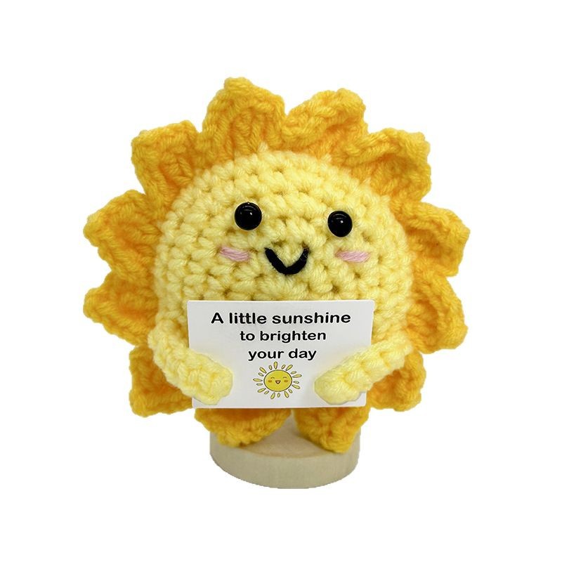 Funny Positive Crochet Sunshin - Home And Textiles Today บทวิจารณ์และราคา