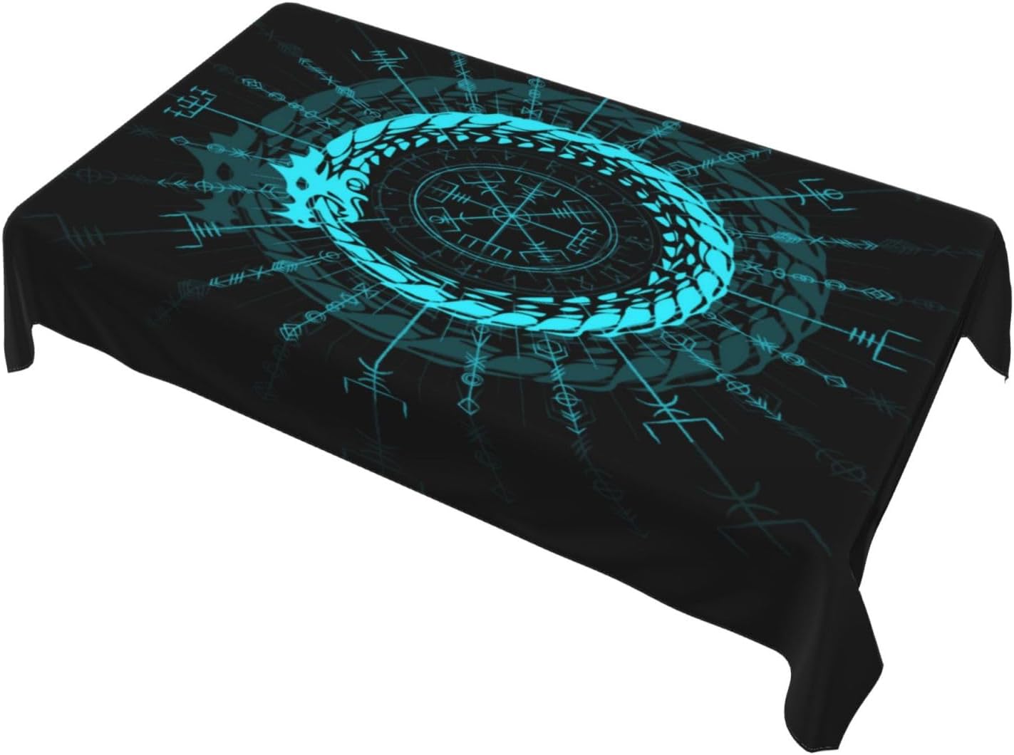 Viking Dragon Symbol Tableclot - Home Textiles Premium บทวิจารณ์และราคา