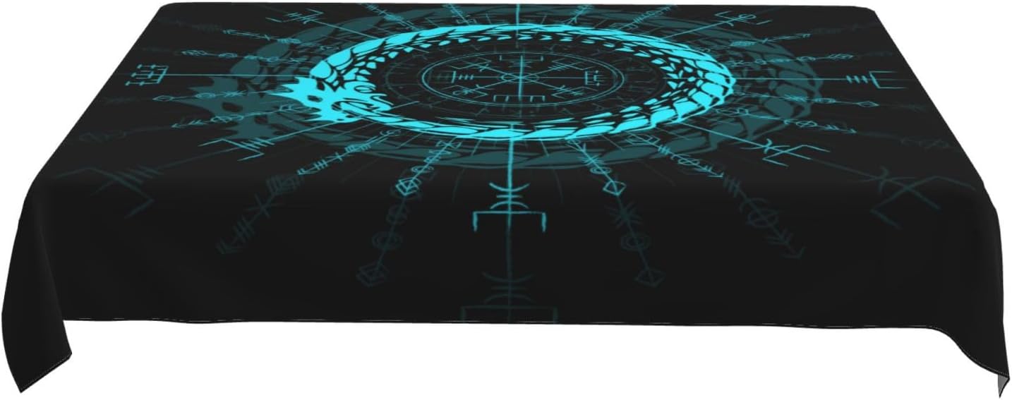 Viking Dragon Symbol Tableclot - Home Textiles Premium บทวิจารณ์และราคา