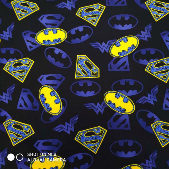 140cm Width Cartoon Batman Log - Home Textiles Designer บทวิจารณ์และราคา