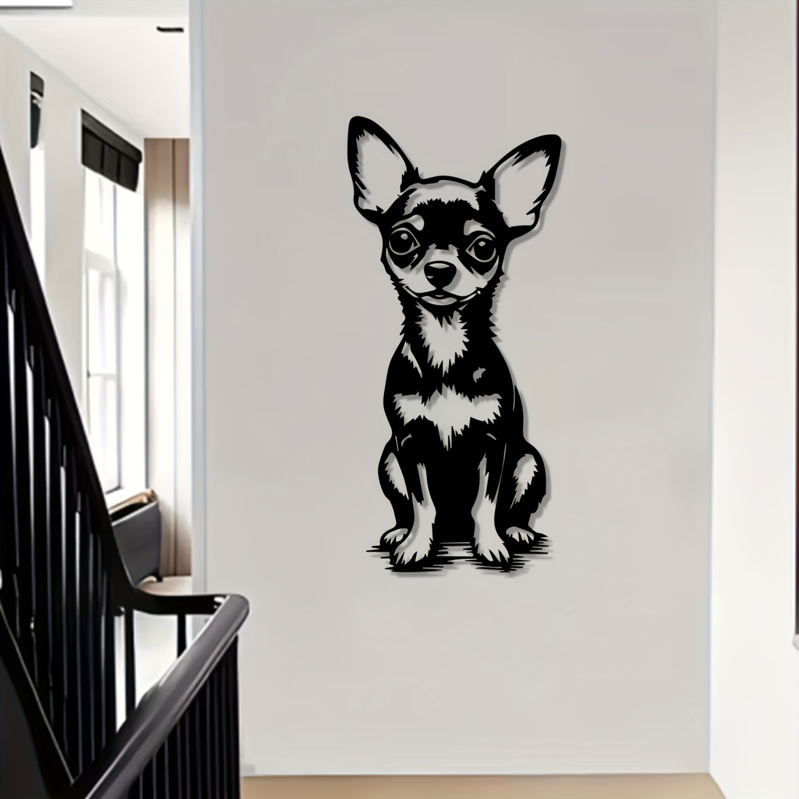 Mordern Metal Wall Art Cute Ch - Home Textiles Products บทวิจารณ์และราคา