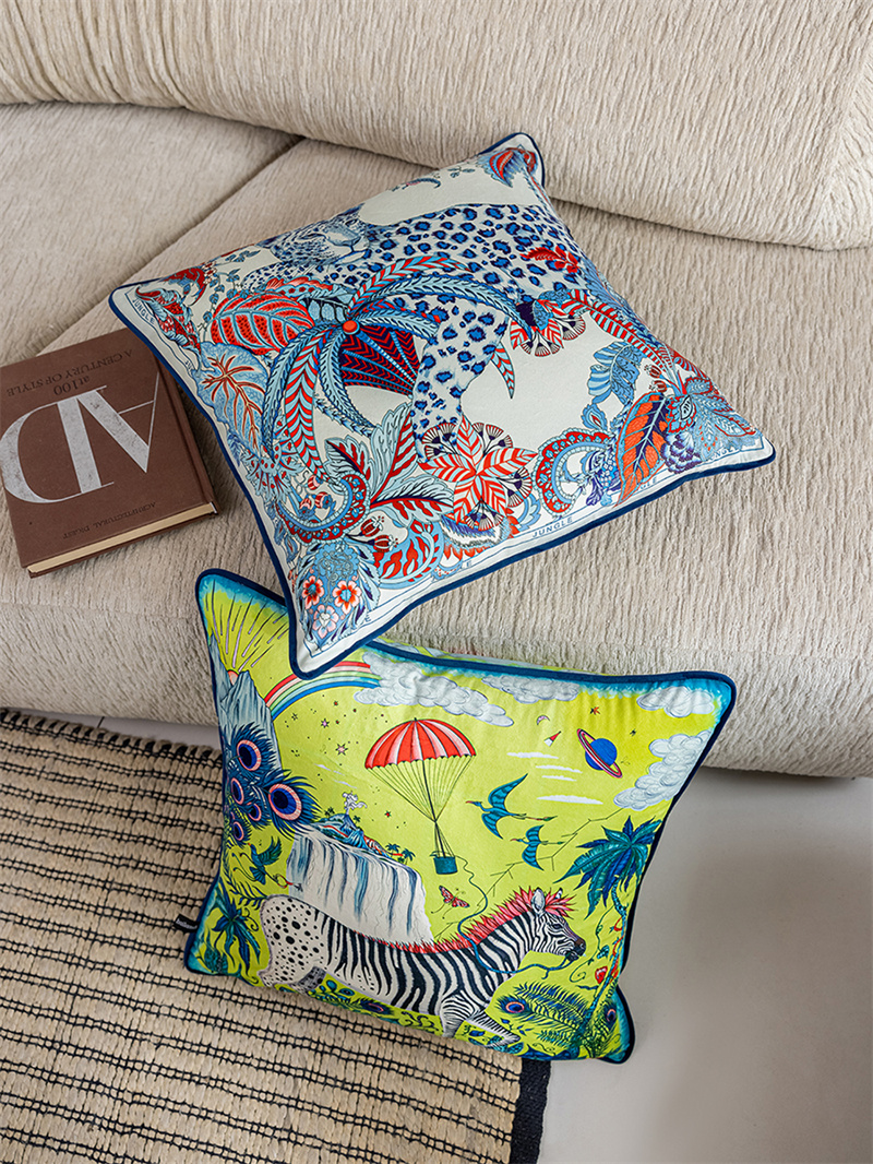 Zebra Velvet Decorative Throw  - Pillow Cover 20X20 บทวิจารณ์และราคา
