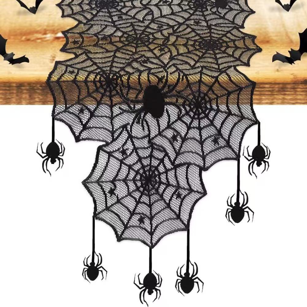 Creative New Black Spider Silk - Home Textiles Store บทวิจารณ์และราคา