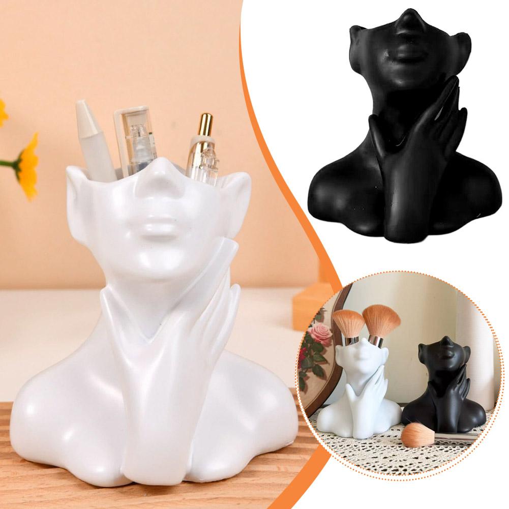 Female Bust Figurine Vase Make - Home Textiles Products บทวิจารณ์และราคา